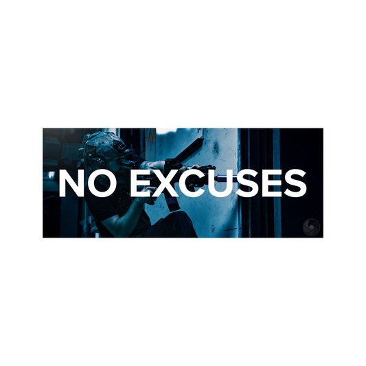 No Excuses Sticker - NODS